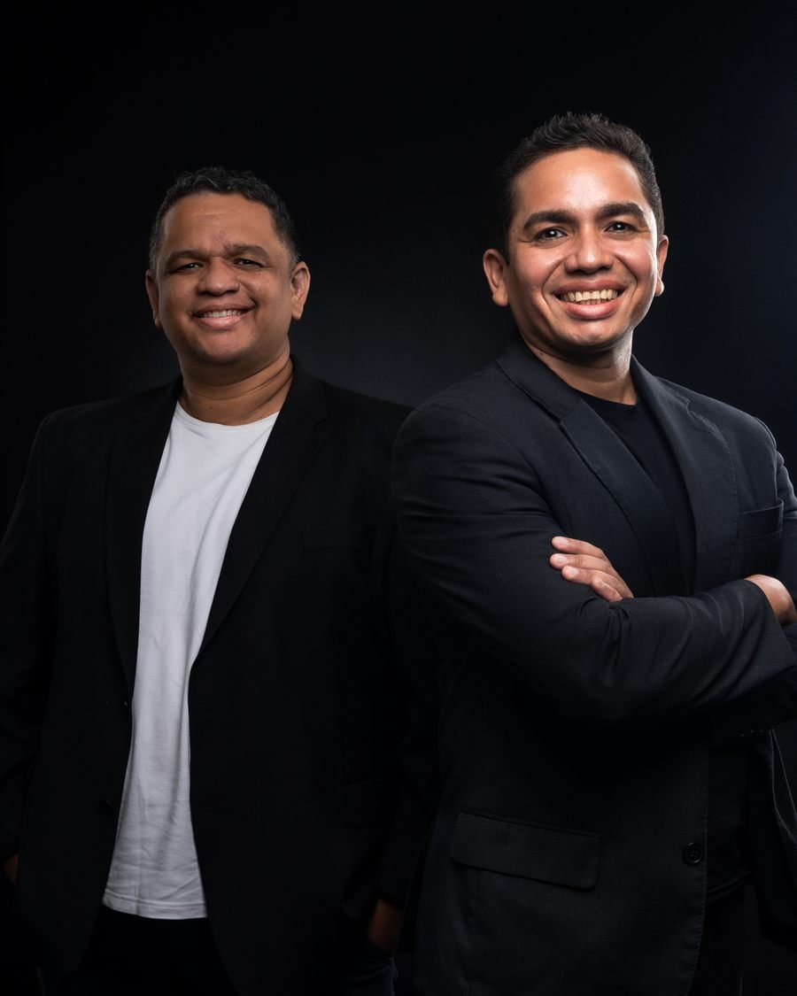 Reginaldo e Júlio César Morais Silva, sócios fundadores da Contabilidade Brasiliense
